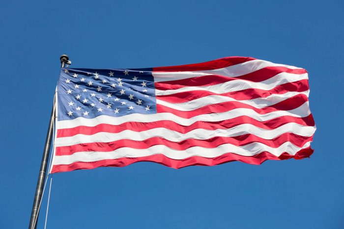 Foto de bandera de los Estados Unidos ilustra blog "ASILO POLÍTICO EN LOS ESTADOS UNIDOS: ALGUNOS TÉRMINOS QUE NECESITAS CONOCER (Parte II)"